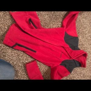 Hot pink Columbia fleece